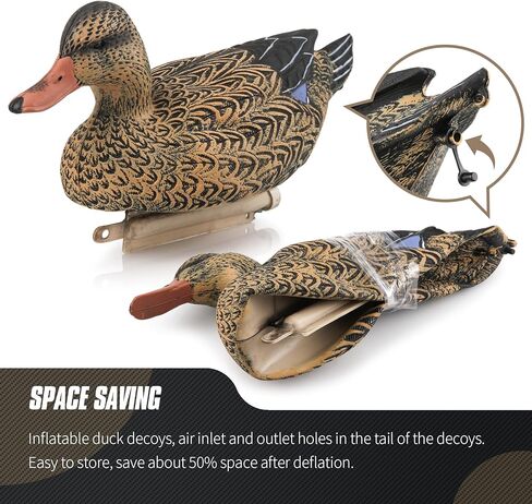 شرك البط القابل للطي من فولين للصيد، فخاخ مالارد العائمة المحمولة in Kuwait