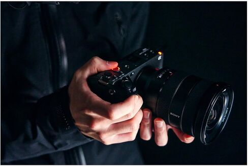 Sony Alpha FX3 Cinema Line Full-Frame Camera (Body Only) - Professional Cinematic Excellence with 4K Video Bundle with Lightweight XLR Handle Compatible Camera Cage (2 Items) in Saudi Arabia