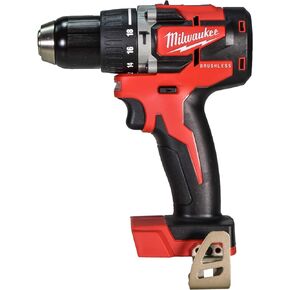 Milwaukee 2802-20 M18 18V 1/2" Compact Cordless Brushless Hammer Drill/Driver (Renewed) in Kuwait