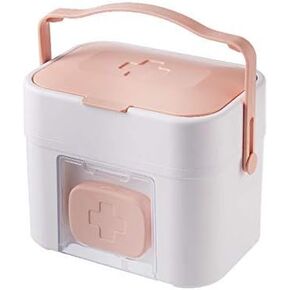 JORSION Medication Box/Portable First Aid Box Storage Box/Family Emergency Kit Storage Box (Blue) in Saudi Arabia
