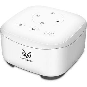 somezeds Sound Machine, White Noise Machine with 20 Soothing Sounds for Sleeping Nursery Sleep Timer, Office Home, Sound Machine Baby Sleep Therapy Powered by AC or USB for Sleeping Relaxation in Kuwait