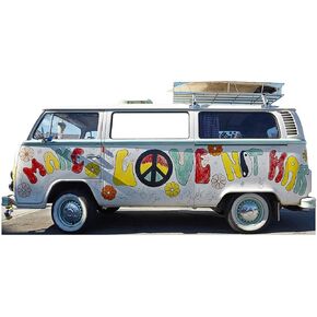 SC2068 Hippie Van Cardboard Cutout Standup in Kuwait
