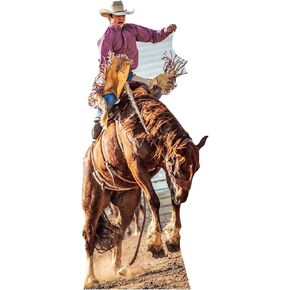 Cardboard People Shirtless Cowboy Stand-in Life Size Cardboard Cutout Standup