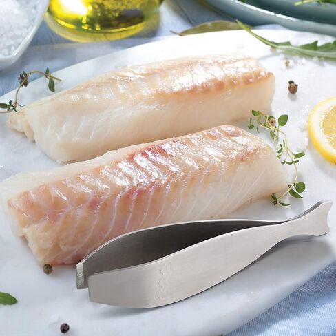 Maine Man Fish Bone Tweezers, 18/8 Stainless Steel, Set of 2 in Kuwait