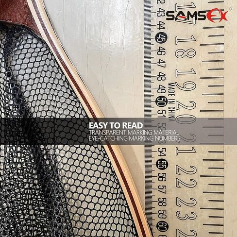 مسطرة صيد سمك لاصقة من SAMSFX، دعامة لاصقة 3M، أداة قياس صيد السمك 39 بوصة/100 سم وإكسسوارات لقوارب الصيد والمبردات والزوارق in Kuwait