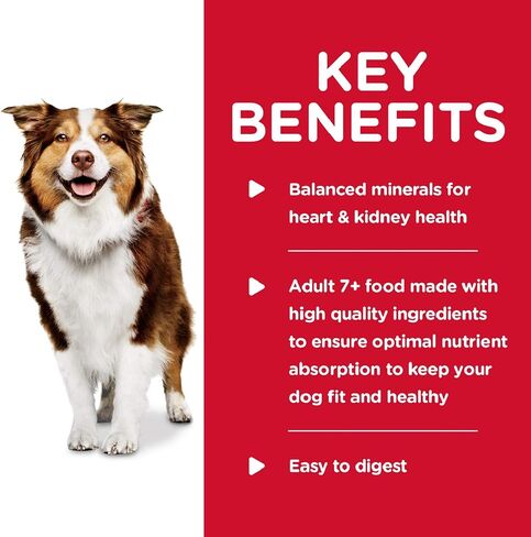 Hill's Science Diet طعام الكلاب الرطب، للبالغين 7+، مطبخ صحي، لحم البقر المطهو ​​ببطء، يخنة الجزر والبازلاء، 12.5 أونصة. علب، 12 علبة in Kuwait