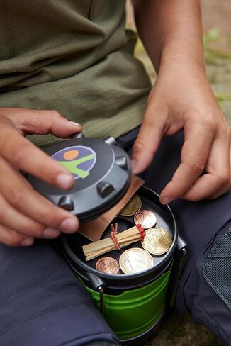 HABA Terra Kids Camping Lantern with Sturdy Handles for Carrying & Hanging and Handy Storage Compartment in Saudi Arabia