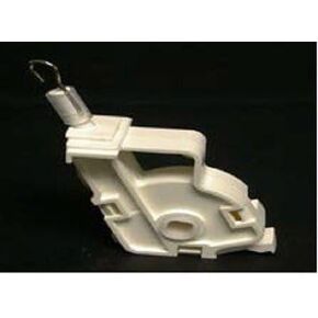 أجهزة أقمشة مذهلة رفيعة المستوى 2 بوصة عصا بلاستيكية للستائر الأفقية 2ct - متوافقة مع قضيب مربع، آلية تحكم متينة in Kuwait