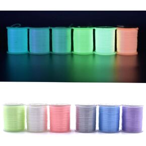 PHECDA PROFLY 6 Colors Night Luminous Fly Tying Thread High Strength Fly Tying Materials