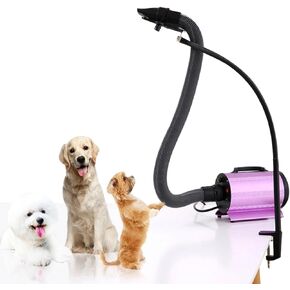 Bleiou الأيدي الحرة حامل مجفف الشعر الذراع الحيوانات الأليفة الكلب الاستمالة الجدول الأسلحة أداة مع المشابك in Kuwait