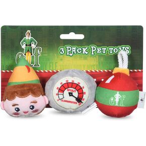 Elf for Pets 7" Dog Plush & Rope Candy Toy | Squeaky Plush Toys, Rope Tug Toys for Dogs | Officially Licensed Pet Product for Dogs & Pet Stocking Stuffers, Buddy, Candy, & Maple Syrup Rope (FF23461) in Kuwait