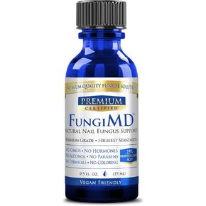 FungiMD Premium المعتمد - دعم الأظافر - حمض Undecylenic 25٪ وزيت شجرة الشاي - مكونات طبيعية لتهدئة أعراض الجذور العميقة - 0.5 فلوريدا. Oz - تم اختباره بواسطة طرف ثالث، صُنع في الولايات المتحدة الأمريكية in Kuwait