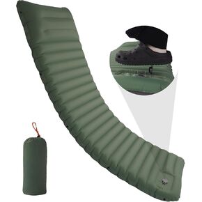 وسادة نوم للتخييم من ورلديب، لون اخضر in Kuwait