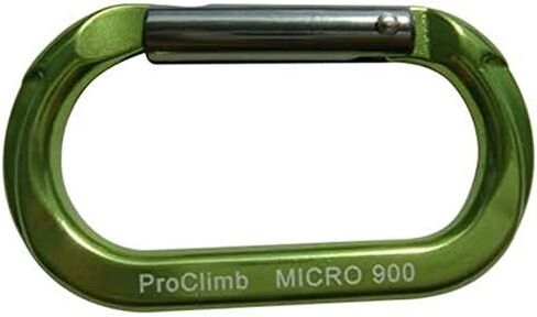 Carabiner Micro 900 Aluminum Straight Gate Keylock 4 kN in Saudi Arabia