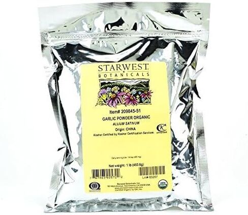 Starwest Botanicals Organic Garlic Powder, 1 Pound in Saudi Arabia