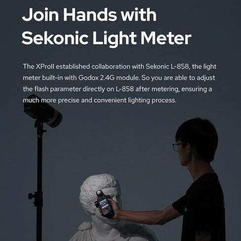 GODOX XproII-C E-TTL II 2.4G Wireless Flash Trigger High Speed Sync 1/8000s X System High-Speed with Big LCD Screen Transmitter in Saudi Arabia