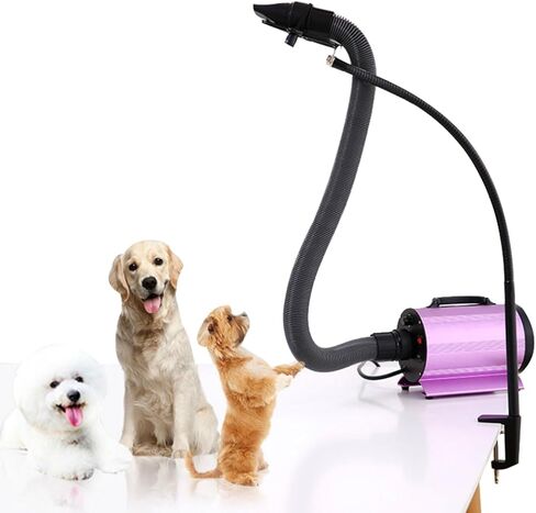 Bleiou الأيدي الحرة حامل مجفف الشعر الذراع الحيوانات الأليفة الكلب الاستمالة الجدول الأسلحة أداة مع المشابك in Kuwait