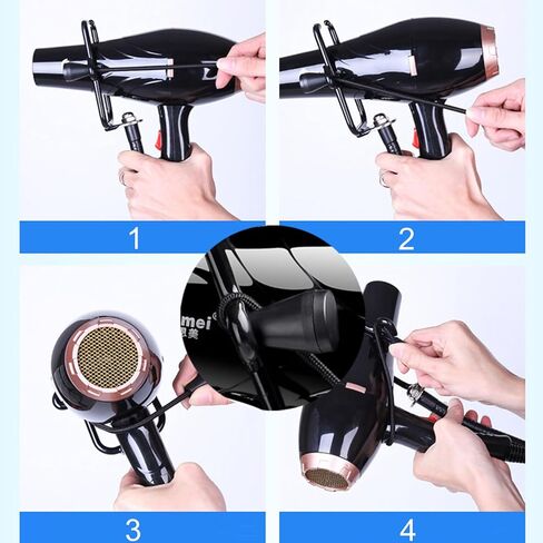 Bleiou الأيدي الحرة حامل مجفف الشعر الذراع الحيوانات الأليفة الكلب الاستمالة الجدول الأسلحة أداة مع المشابك in Kuwait