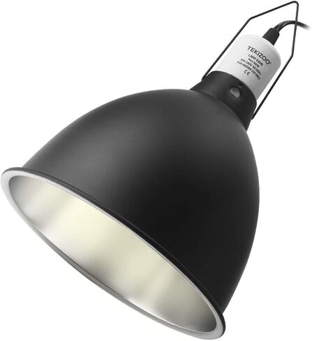 مصباح تيكيزو ذو إضاءة عميقة على شكل قبة للزواحف وعاكس بصري من الألومنيوم (21.59 سم) in Kuwait