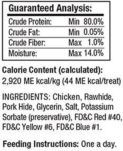 أجنحة Good 'N' Fun ذات النكهة الثلاثية، المصنوعة من اللحوم الحقيقية، تناسب جميع أحجام الكلاب in Kuwait