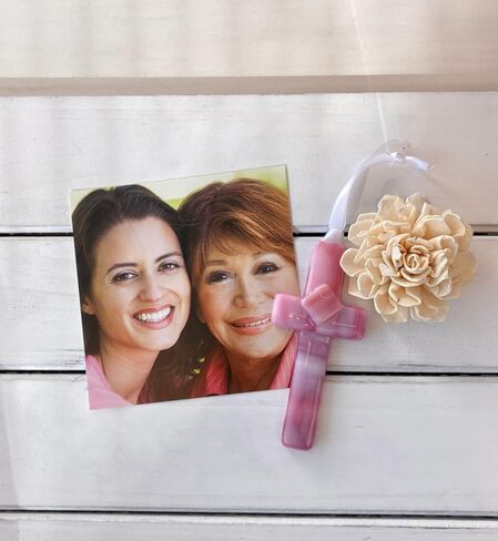 Sentimental Gift for Daughter - Handmade Clear Mosaic Cross With Poem in Kuwait