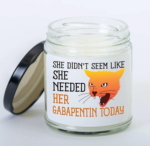 Veterinary Life Candle She Didn't Needed Gabapentin Thank You Gift for Veterinary Coworker Assistant Vet Tech Veterinarian, Vet Gift for Birthday Christmas Gift Vet Tech Week House Decoration Gift in Saudi Arabia