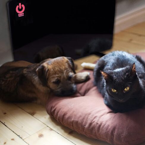Cozy Products Cozy Pet Warmer, Compact Panel Heater for Cats, Dogs, and Other Pets, Sleek and Portable Heater with Thermostat, Energy-Efficient, 200-watts, 19" x 13" x 5/8", 5 lbs. in Saudi Arabia