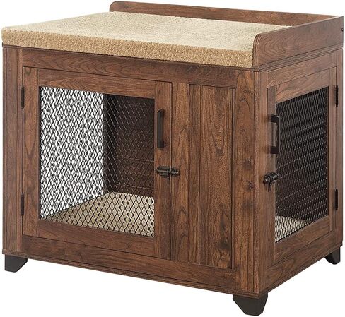 بيي ان بي كيه كيه اس سلالم خشبية للكلاب والقطط الصغيرة، سلم خشبي غير قابل للانزلاق للحيوانات الاليفة المصابة القديمة للوصول الى الاريكة والسرير المرتفع in Kuwait