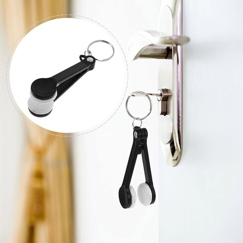 5pcs Eyeglass Lens Cleaner Microfiber Spectacles Cleaner Keychain Sun Glasses Cleaner Brush Portable Eyewear Cleaning Tool with Keyring Eyeglass Cleaner,Sunglass Cleaner kit in Saudi Arabia