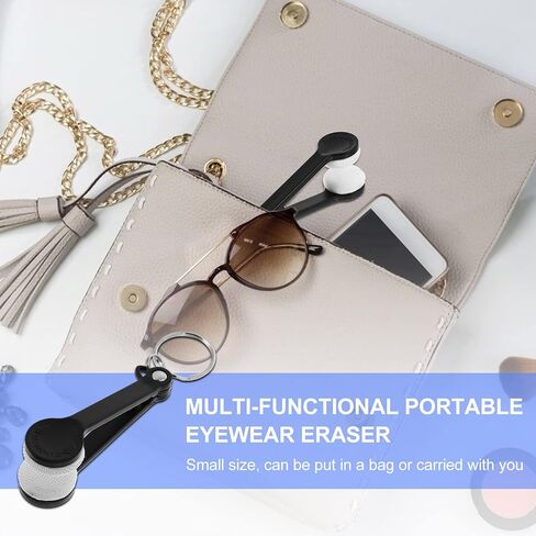 5pcs Eyeglass Lens Cleaner Microfiber Spectacles Cleaner Keychain Sun Glasses Cleaner Brush Portable Eyewear Cleaning Tool with Keyring Eyeglass Cleaner,Sunglass Cleaner kit in Saudi Arabia