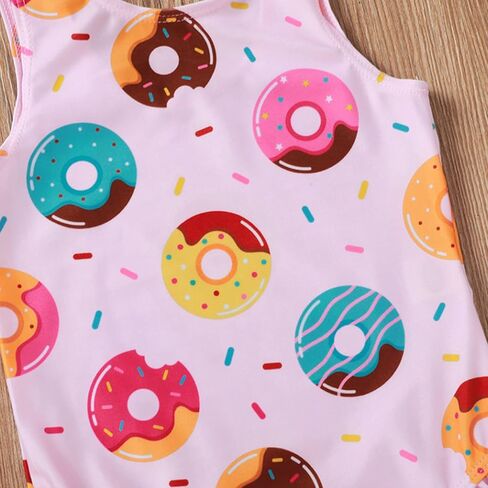 TAOHONG طفل رضيع الفتيات ملابس السباحة ثوب السباحة الكشكشة قطعة واحدة in Kuwait