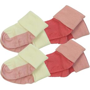 Babysoy Baby & Toddler Ankle Stay on Soft Socks with Grips - Pack of Fours or Six in Kuwait