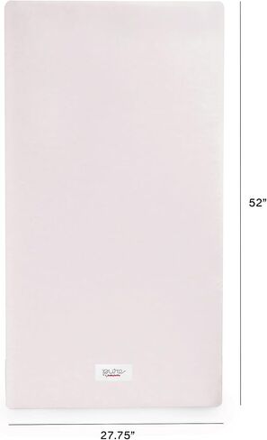 Babyletto Pure Core Crib Mattress, Dry Waterproof Cover, 2-Stage, Greenguard Gold Certified in Saudi Arabia