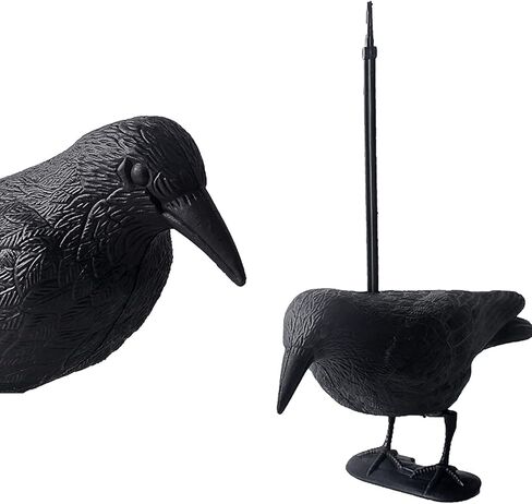 شرك الغراب آرتشريست، بلاستيك كامل الجسم لجذب أفخاخ الصيد، ديكور فناء الحديقة وديكور الهالوين in Kuwait