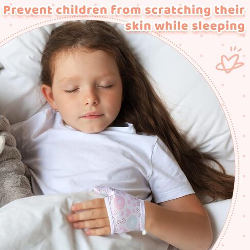 Seematn 4 Pairs Thumb Sucking Stop for Kids Breathable Thumb Suck Guard for Baby Toddler Stop Sucking Fingers Nail Biting Gloves(3-6 Years,Unicorn) in Saudi Arabia