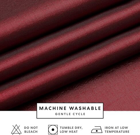 Regal Home Collections Amore Curtains 5-Piece Window Curtain Set - 54-Inch W x 84-Inch L Panels with Attached Valance and 2 Tiebacks - Bedroom Curtains and Living Room Curtains (Brick) in Kuwait