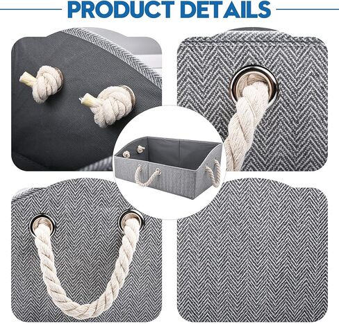 صندوق ألعاب الكلاب من MYFAMIREA، سلة تخزين ألعاب كبيرة للكلاب قابلة للطي، سلة تنظيم الصدر مثالية لألعاب الحيوانات الأليفة والملابس والبطانيات والمقاود والطعام in Kuwait