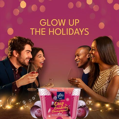 وعاء شمعة Glade، معطر جو، الصنوبر المتلألئ والأرز، 3.4 أونصة، عدد 2 in Saudi Arabia