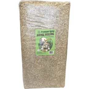 Happy Trees Premium Hemp Animal Bedding Fiber for Chicken Coop, Horses, Rabbits, Reptiles, Small Pets, Mulch, Soil Amendment, Hempcrete, Grown in Canada-33lb Bale in Saudi Arabia