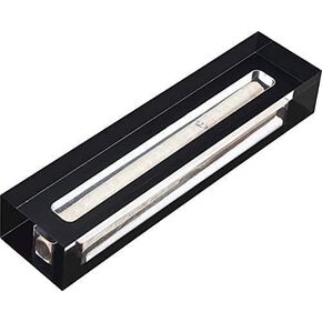 A&S Mezuzot Clear Mezuzah Case in Acrylic-Lucite Design Waterproof Judiaca Gifts Modern Home Prosperity Decor (Light Grey, 6 Inches) in Kuwait