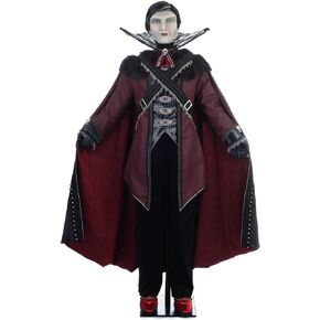 Katherine's Collection 2023 Eternal Devotion Count Blade Vonbitten Doll Life Size, 27x16x66 in, Red/Black - Handcrafted Halloween Decoration in Saudi Arabia