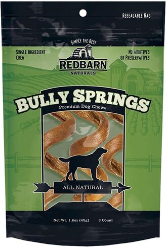 Redbarn Bully Springs for Dogs, 3-Count (Pack of 15) in Saudi Arabia