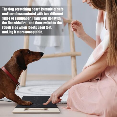 وسادة خدش لاظافر الكلاب من تيك واب مصنوعة من لوح خشبي صديق للبيئة، مربع خدش للكلاب يمكن أن يوفر المزيد من وقت اللعب لك ولكلبك، مناسبة للكلاب الكبيرة والصغيرة والقطط. in Kuwait