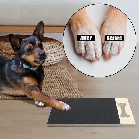 وسادة خدش لاظافر الكلاب من تيك واب مصنوعة من لوح خشبي صديق للبيئة، مربع خدش للكلاب يمكن أن يوفر المزيد من وقت اللعب لك ولكلبك، مناسبة للكلاب الكبيرة والصغيرة والقطط. in Kuwait