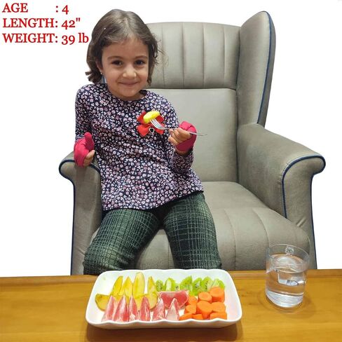 OFFA Thumb Sucking Stop for Kids (Ages 3-6) - Kit Includes 2 Thumb Sucking Deterrent Gloves (Red) & Guide Booklet in Saudi Arabia