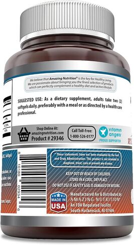 Amazing Formulas Calcium with Vitamin D3 Softgels Supplement | Non-GMO | Gluten-Free (120 Count) in Saudi Arabia