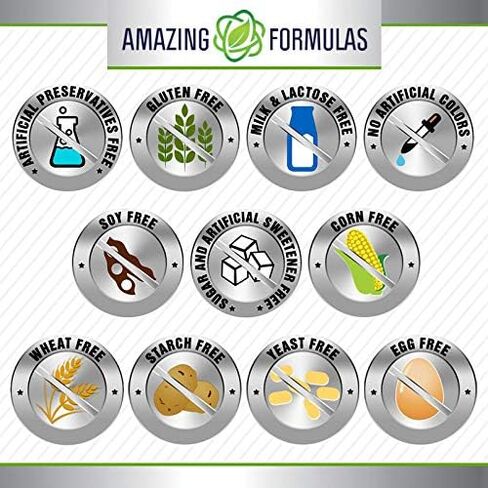 Amazing Formulas Calcium with Vitamin D3 Softgels Supplement | Non-GMO | Gluten-Free (120 Count) in Saudi Arabia