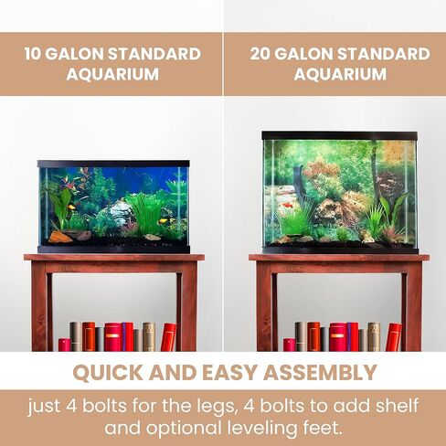 حوض للأسماك من الخشب الصلب يصل إلى 20 جالونًا، وحامل خزان أسماك سعة 20 جالونًا، وحامل حوض السمك، وحامل خزان أسماك 10 جالونًا، وطاولة خزان الأسماك، وحامل تررم، وطاولة حوض السمك in Kuwait