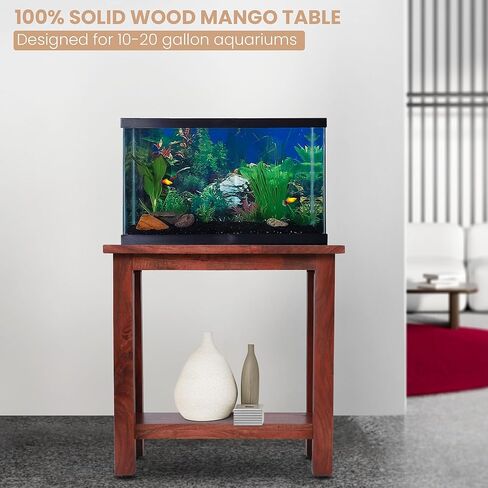 حوض للأسماك من الخشب الصلب يصل إلى 20 جالونًا، وحامل خزان أسماك سعة 20 جالونًا، وحامل حوض السمك، وحامل خزان أسماك 10 جالونًا، وطاولة خزان الأسماك، وحامل تررم، وطاولة حوض السمك in Kuwait