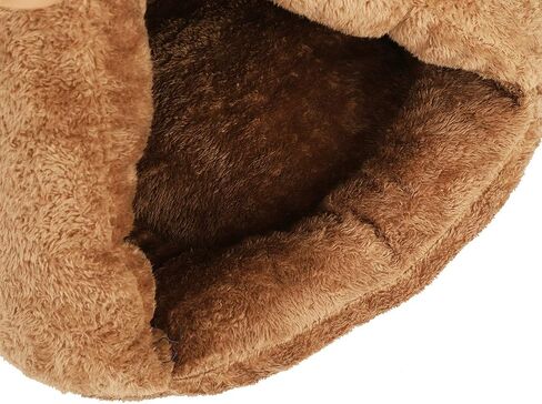 Small Pet House Bed Indoor Portable Soft Warm Winter Sleeping Cushion Mat Foldable Room for Small Dog Cat Rabbit Animals(Weight Less 3.5kg) in Kuwait